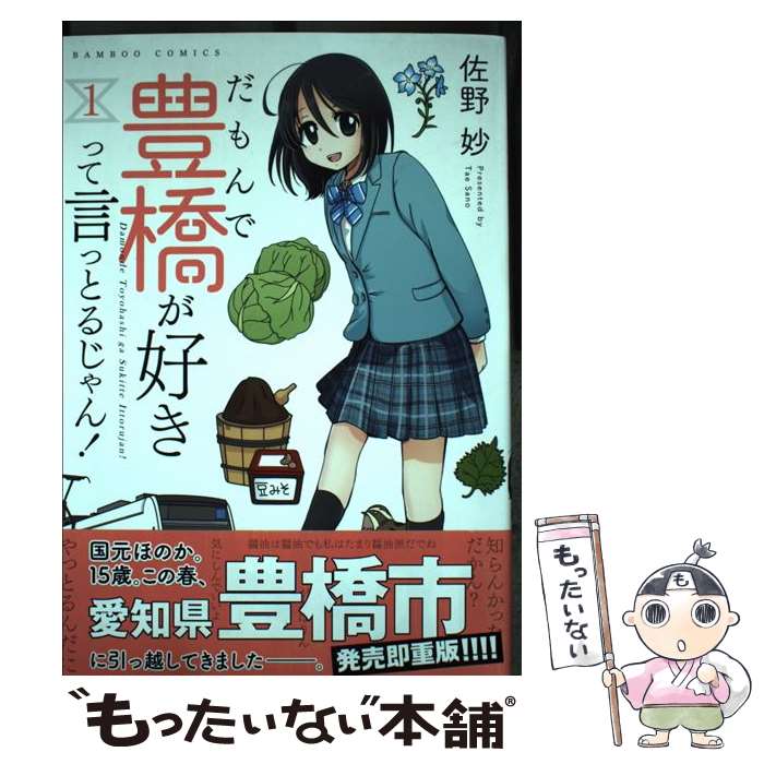 Shinchosha Bunche C - 【中古】 だもんで豊橋が好きって言っとるじゃん！（1） / 佐野妙 / 竹書房 [コミック]【メール便送料無料】【最短翌日配達対応】
