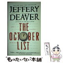 yÁz OCTOBER LIST,THE(A) / Jeffery Deaver / Grand Central Publishing [̑]y[֑zyyΉz