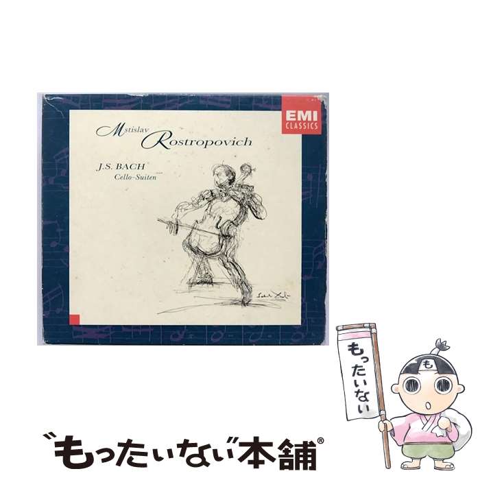 【中古】 Bach, Johann Sebastian バッハ / 6 Cello Suites: Rostropovich 輸入盤 / Johann Sebastian Bach / EMI Classics [CD]【メール便送料無料】【あす楽対応】