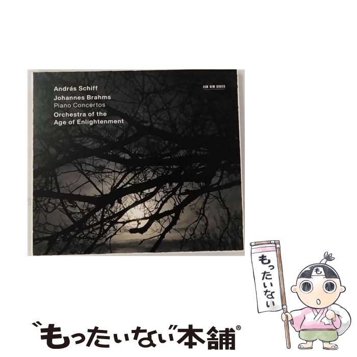 【中古】 Brahms ブラームス / ピアノ協奏曲第1番、第2番 アンドラーシュ・シフ、エイジ・オブ・インライトゥメント管弦楽団 2CD / Andras Schiff / ECM New S [CD]【メール便送料無料】【あす楽対応】