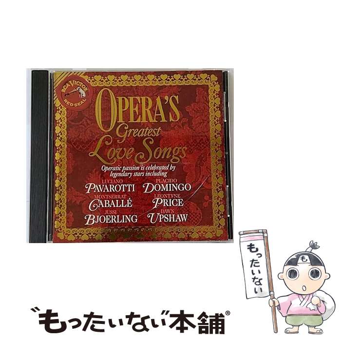 【中古】 Opera's Greatest Love Songs / Vienna Philharmonic Orchestra, Philharmonia Orchestra, London Symphony Orchestra, Anna Moffo, Margaret Price, Rome Opera Orchestra, Munich Radio Symphony / [CD]【メール便送料無料】【あす楽対応】