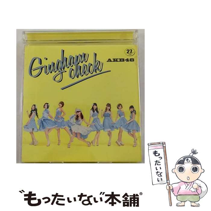 【中古】 ギンガムチェック（通常盤／Type-A）/CDシングル（12cm）/KIZM-167 / AKB48 / キングレコード [CD]【メール便送料無料】【あす楽対応】