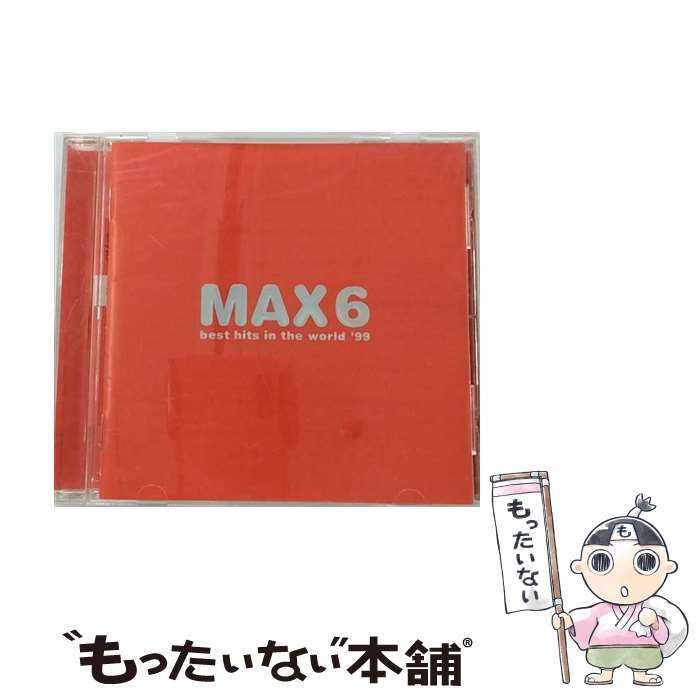 【中古】 MAX6　best　hits　in　the　world　’99/CD/SRCS-2163 / オムニバス, クーラ・シェイカー, ジェニファー・ロペス, ディクシー・チックス, クレ / [CD]【メール便送料無料】【あす楽対応】