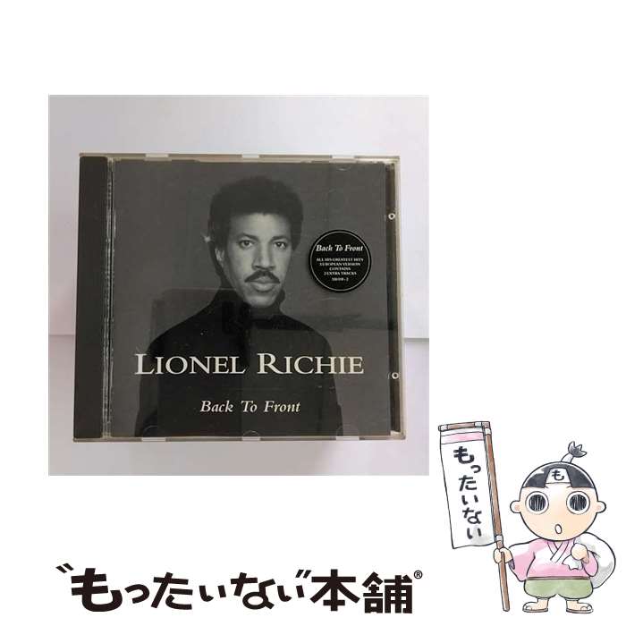 Artist Name: Y - 【中古】 Back To Front CD Richie, Lionel / Lionel Richie / Polys [CD]【メール便送料無料】【最短翌日配達対応】