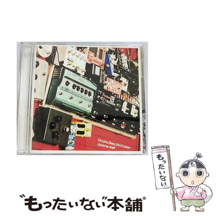 【中古】 Drums，Bass，2（to）Guitars（初回限定盤）/CD/PCCA-04008 / cinema staff / ポニーキャニオン [CD]【メール便送料無料】【あす楽対応】