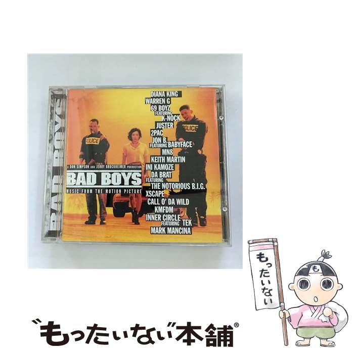 【中古】 CD 輸入盤 MUSIC FROM THE MOTION PICTURE/BAD BOYS / Mark Mancina / Sony [CD]【メール便送..