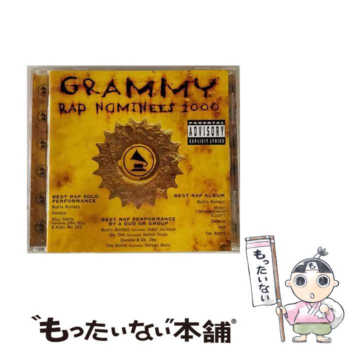 【中古】 2000グラミー・ラップ・ノミニーズ/CD/BVCP-21119 / オムニバス, ザ・ルーツ, バスタ・ライムス, エミネム, ドゥルー・ヒル, ドクター・ド / [CD]【メール便送料無料】【あす楽対応】