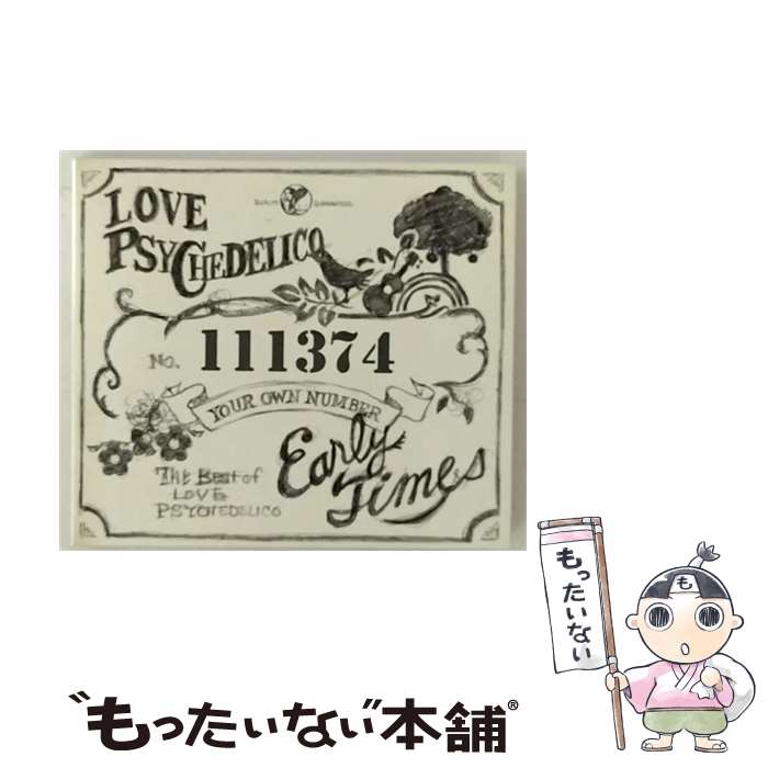 【中古】 Early　Times/CD/VICL-61578 / LOVE PSYCHEDELICO / ビクターエンタテインメント [CD]【メー..