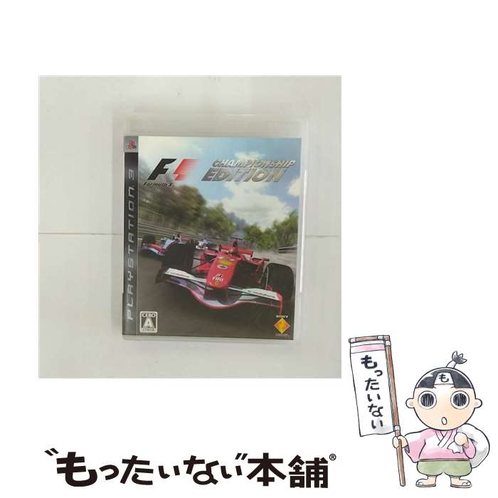 yÁz FORMULA ONE CHAMPIONSHIP EDITION / \j[ERs[^G^eCgy[֑zyyΉz