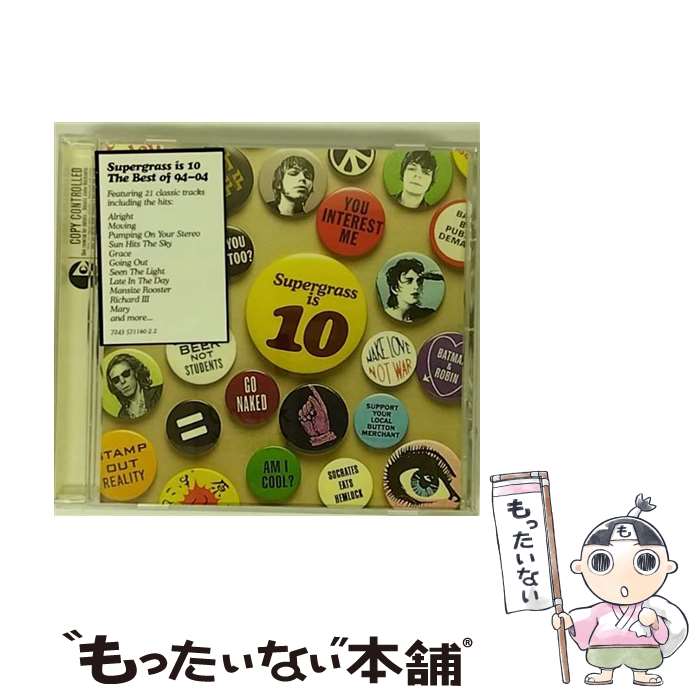 【中古】 Supergrass Is 10： The Best Of 94－04 スーパーグラス / Supergrass, Sam Williams, Tony Hoffer / Parlophone / EMI [CD]【メール便送料無料】【あす楽対応】