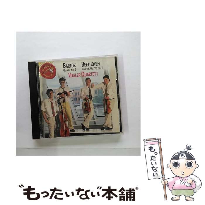 【中古】 Beethoven： Quartet Op．59－1 ＆quot；Rasumovsky＆quot； Bartok： Quartet No．2 Bartok＆Beethoven ,VoglerQua / Vogler String Quartet / Sony Masterworks CD 【メール便送料無料】【あす楽対応】