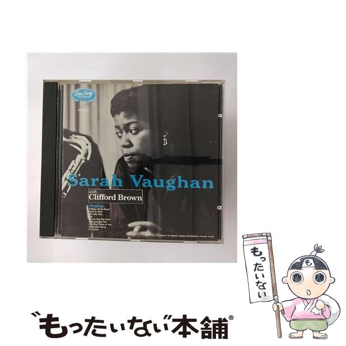 【中古】 SARAH VAUGHAN サラ ヴォーン WITH CLIFFORD BROWN CD / SARAH VAUGHAN / EMARC CD 【メール便送料無料】【あす楽対応】