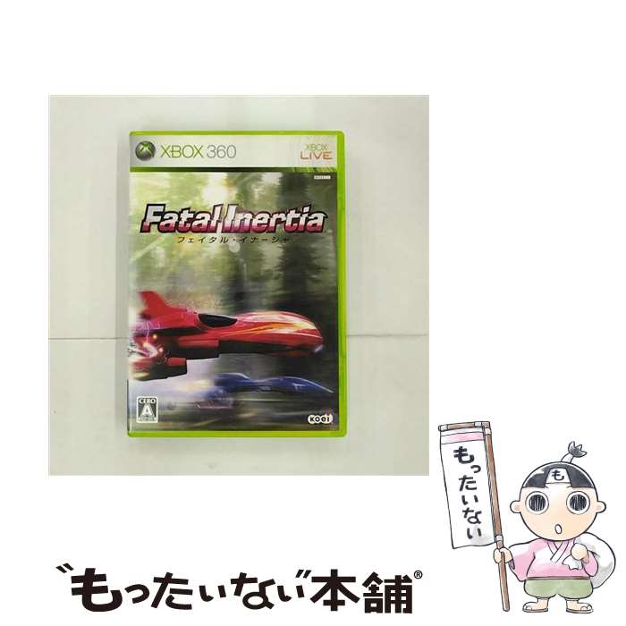 【中古】 Fatal Inertia/フェイタル・イナーシャ/XB360/ASA00004/A 全年齢対象 / コーエー【メール便送料無料】【最短翌日配達対応】