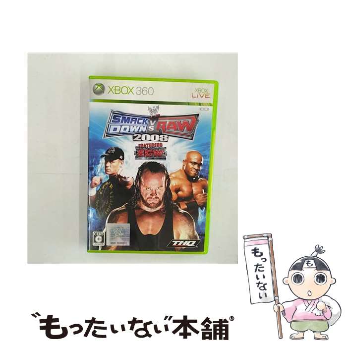 【中古】 X36　WWE08　SDOWN　VS　RAW / THQジャパン【メール便送料無料】【最短翌日配達対応】