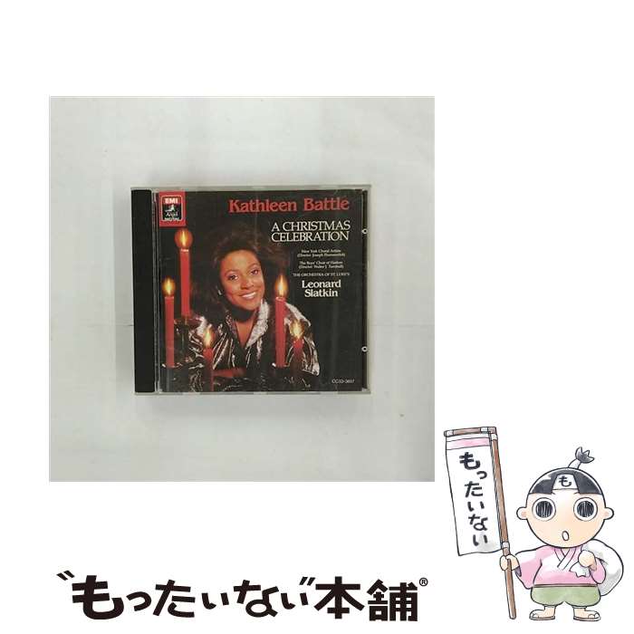 【中古】 キャスリーン・バトル／クリスマスを歌う（きよしこの夜）/CD/CC33-3617 / クリスマス / (unknown) [CD]【メール便送料無料】【あす楽対応】