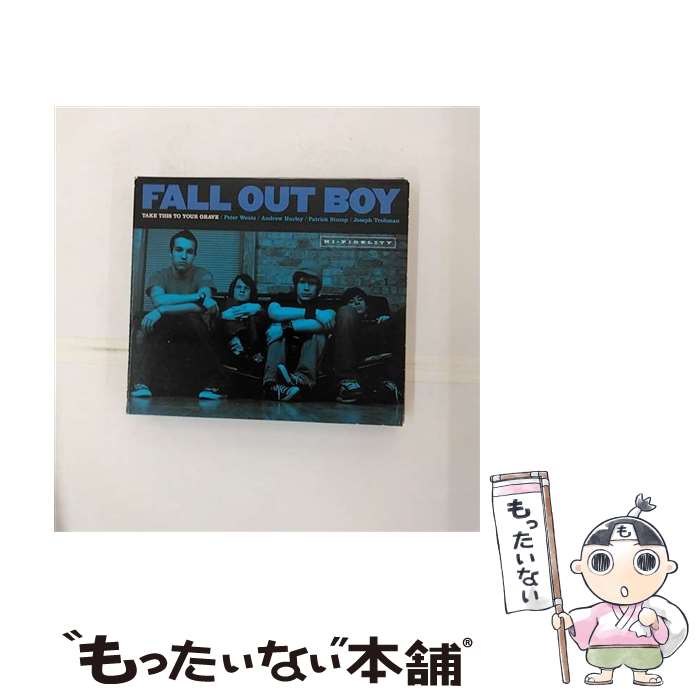 【中古】 Fall Out Boy フォールアウトボーイ / Take This To Your Grave 輸入盤 / Fall Out Boy / Fueled By Ramen [CD]【メール便送料無料】【あす楽対応】