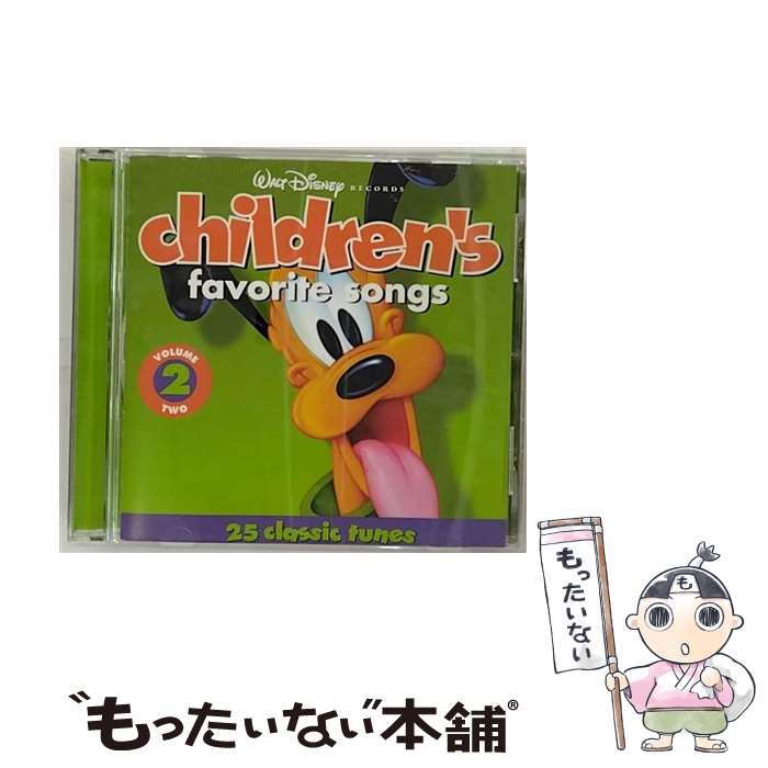 【中古】 Walt Disney Records ： Children’s Favorite Songs， Vol． 2 ： 25 Classic Tunes ウォルト・ディズニー / Various Artists / Walt Disney Records [CD]【メール便送料無料】【あす楽対応】