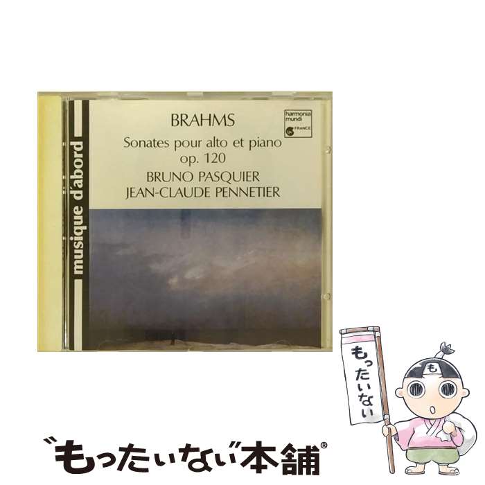 【中古】 Brahms Viola Piano Sonata / Pennetier, Pasquier / Harmonia Mundi CD 【メール便送料無料】【あす楽対応】