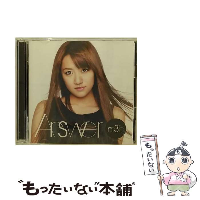 【中古】 Answer（初回生産限定盤B／DVD（高橋みなみ「奇跡は夜生まれる」）付）/CDシングル（12cm）/ESCL-3652 / ノースリーブス / ERJ CD 【メール便送料無料】【あす楽対応】