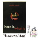 【中古】 Daniel Lanois ダニエルラノワ / Here Is What Is / Red Floor DVD 【メール便送料無料】【あす楽対応】