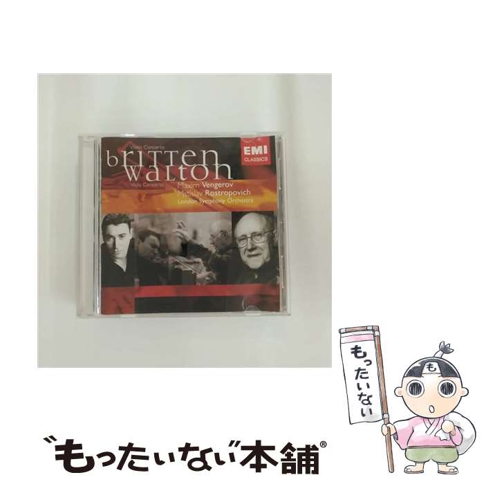 【中古】 ブリテン：ヴァイオリン協奏曲　ウォルトン：ヴィオラ協奏曲/CD/TOCE-16334 / ヴェンゲーロフ(マキシム) / ユニバーサルミュージック [CD]【メール便送料無料】【あす楽対応】