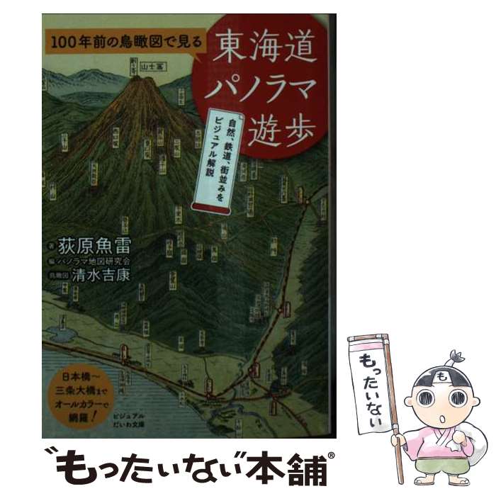 【中古】 100年前の鳥瞰図で見る 東海道パノラマ遊歩 / 荻原魚雷, パノラマ地図研究会 / 大和書房 [文庫]【メール便送料無料】【最短翌日配達対応】