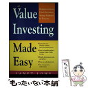 【中古】 Value Investing Made Easy: Benjamin Graham 039 s Classic Investment Strategy Explained for Everyone / Janet Lowe / McGraw-Hill ペーパーバック 【メール便送料無料】【あす楽対応】