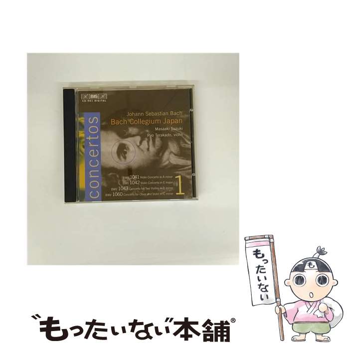 【中古】 Bach, Johann Sebastian バッハ / ヴァイオリン協奏曲第1番、第2番 寺神戸 亮、鈴木雅明＆バッハ・コレギウム・ジャパン / 寺神戸亮（Vn / [CD]【メール便送料無料】【最短翌日配達対応】