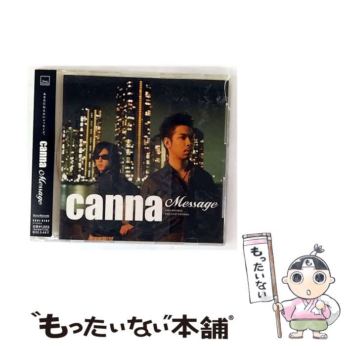 【中古】 Message/CDシングル（12cm）/SRCL-5137 / canna / ソニー・ミュージックレコーズ [CD]【メール便送料無料】【最短翌日配達対応】
