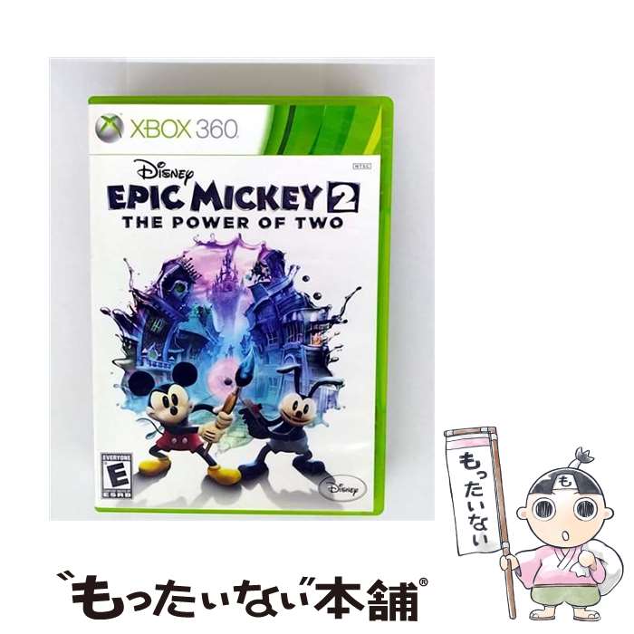 【中古】 (360)DISNEY EPIC MICKEY 2 THE POWER OF TWO / Disney Software【メール便送料無料】【最短翌日...