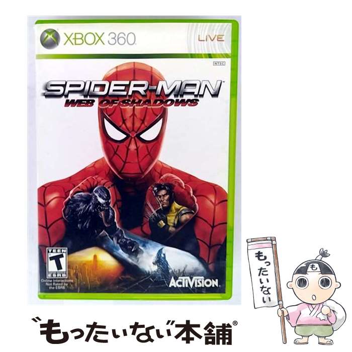 【中古】 SPIDER-MAN WEB OF SHADOWS (XBOX360 輸入版 北米) / Activision Inc.【メール便送料無料】【最短翌日...