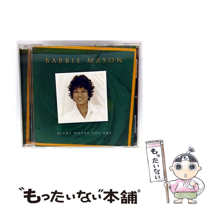 ����š� Right Where You Are BabbieMason / Babbie Mason / Spring Hill [CD]�ڥ᡼��������̵����...