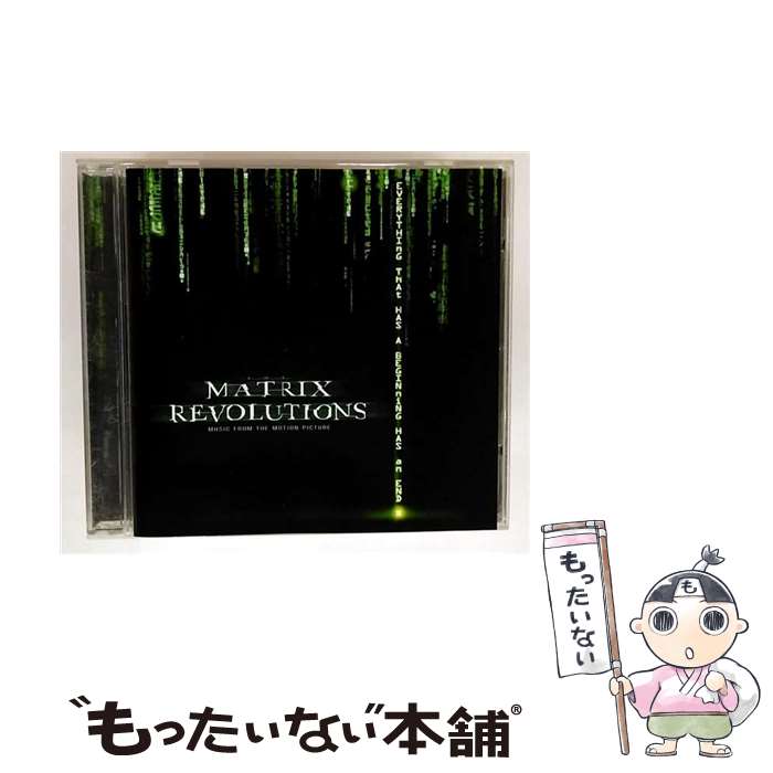 【中古】 CD マトリックス レボリューションズ オリジナル サウンドトラック / サントラ / ワーナーミュージック・ジャパン [CD]【メール便送料無料】【最短翌日配達対応】