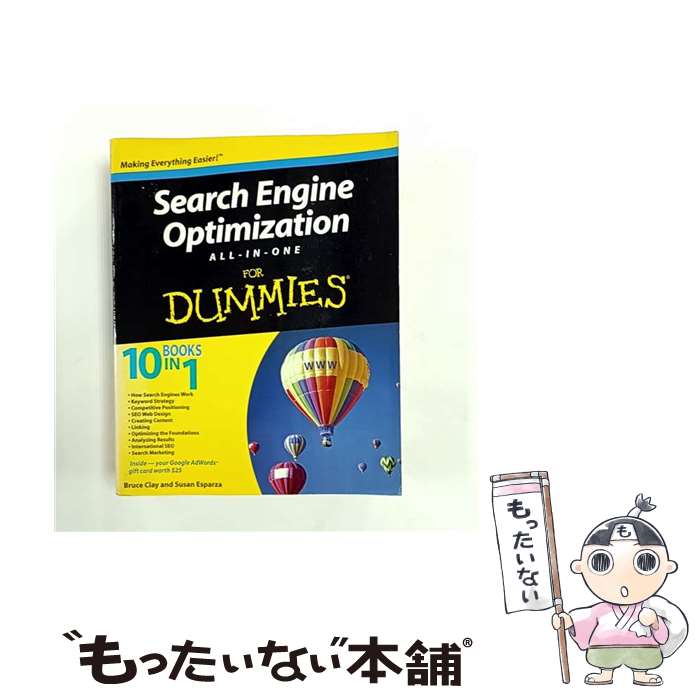 ����š� Search Engine Optimization All-In-One for Dummies/HUNGRY MINDS/Bruce Clay /...