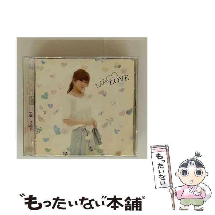 【中古】 MACO/ CD＋DVD LOVE 初回限定盤 / MACO / ユニバーサル ミュージック [CD]【メール便送料無料】【最短翌日配達対応】