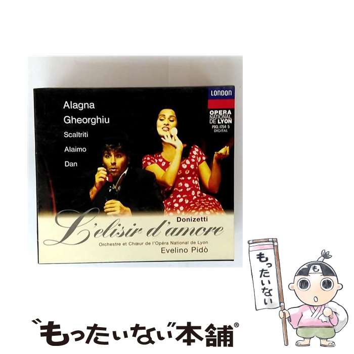 【中古】 ドニゼッティ：愛の妙薬 エヴェリーノ・ピド,リヨン国立歌劇場管弦楽団,アンジェラ・ゲオルギ..