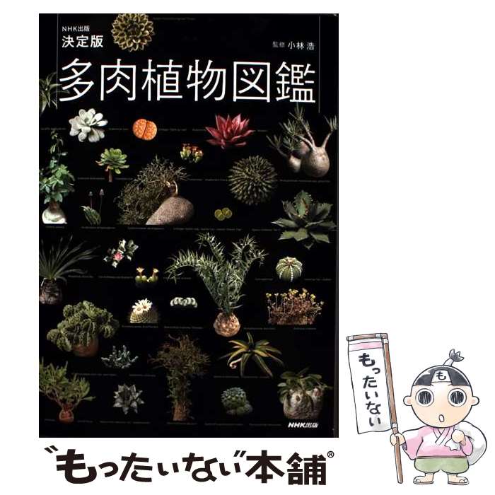 【中古】 NHK出版　決定版　多肉植物図鑑 / 小林 浩, NHK出版 / NHK出版 [単行本]【メール便送料無料】【最短翌日配達対応】