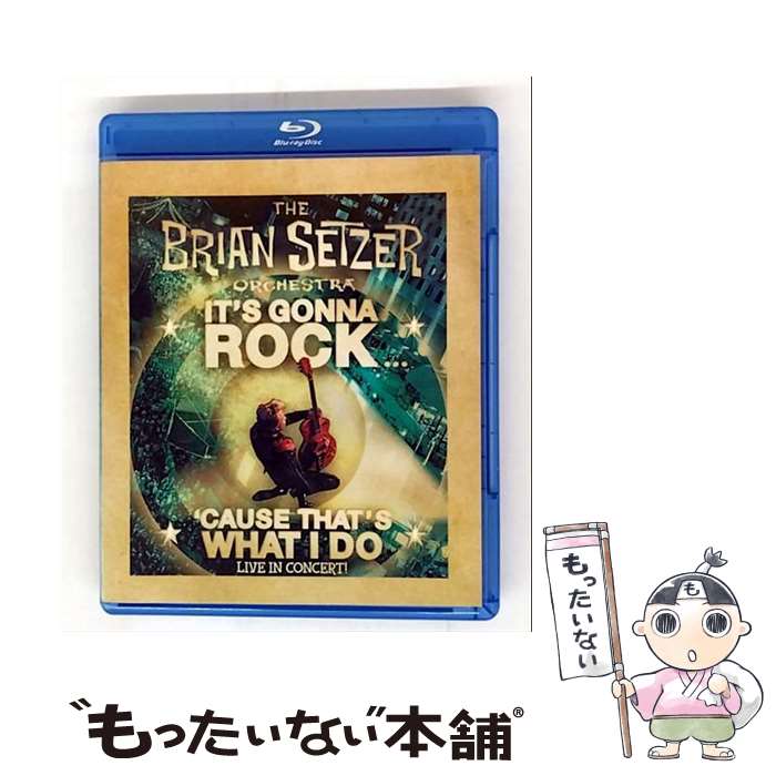 【中古】 Brian Setzer ブライアンセッツァー It’s Gonna Rock... ’cause That’s What I Do / [Blu-ray..