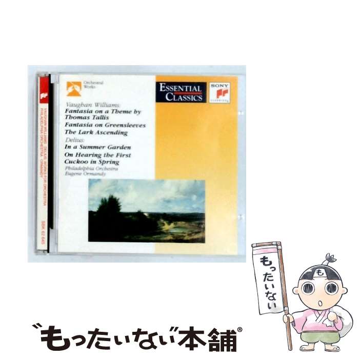 【中古】 Vaughan Williams Delius： Works for Orchestra RalphVaughanWilliams ,FrederickDelius ,Eugen / Ralph Vaughan Williams, Frederick Delius, Eugene Ormandy, Louis Lane, Rafael Dru / [CD]【メール便送料無料】【最短翌日配達対応】