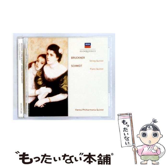 Other - 【中古】 Bruckner： Str Qnt Schmidt： Pno Qnt Bruckner ,Schmidt ,Mrazek ,ViennaPhilQnt / Bruckner, Schmidt, Mrazek, Vienna Phil Qnt / Eloquence [CD]【メール便送料無料】【最短翌日配達対応】