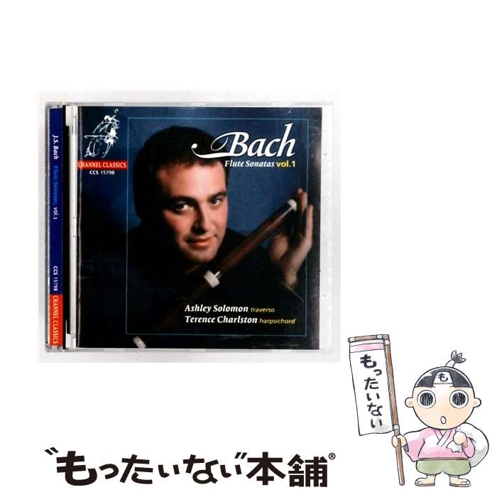  Bach, Johann Sebastian バッハ / バッハ：フルート・ソナタ集Vol.1 ソロモン トラヴェルソ / Terence Charlston / Channel Classics Nl 