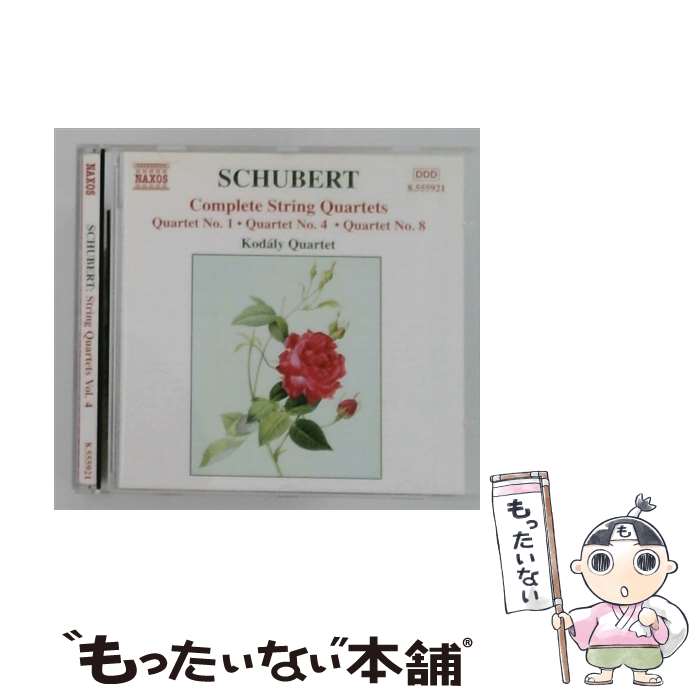 Other - 【中古】 Complete String Quartets 4 / 福田進一 / F. Schubert / Naxos [CD]【メール便送料無料】【最短翌日配達対応】