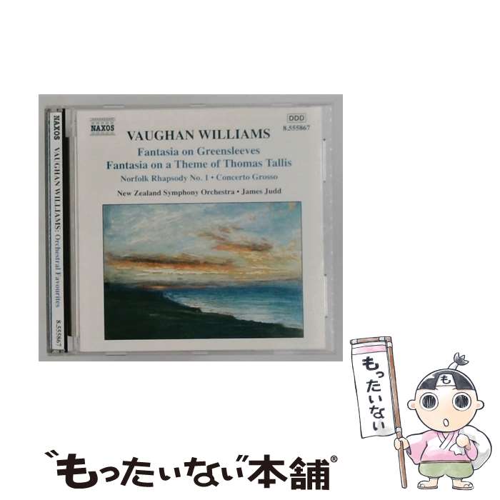 【中古】 Williams： Fantasia on Greensleeves； Fantasia on a Theme of Thomas Tall / New Zealand Symphony Orchestra / Naxos CD 【メール便送料無料】【最短翌日配達対応】