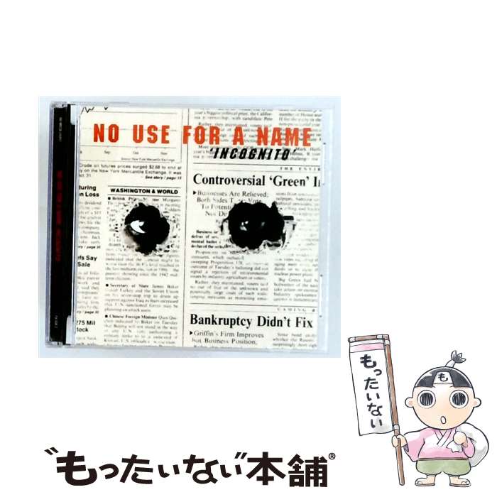 【中古】 Incognito ノー・ユース・フォー・ア・ネーム / No Use for a Nam