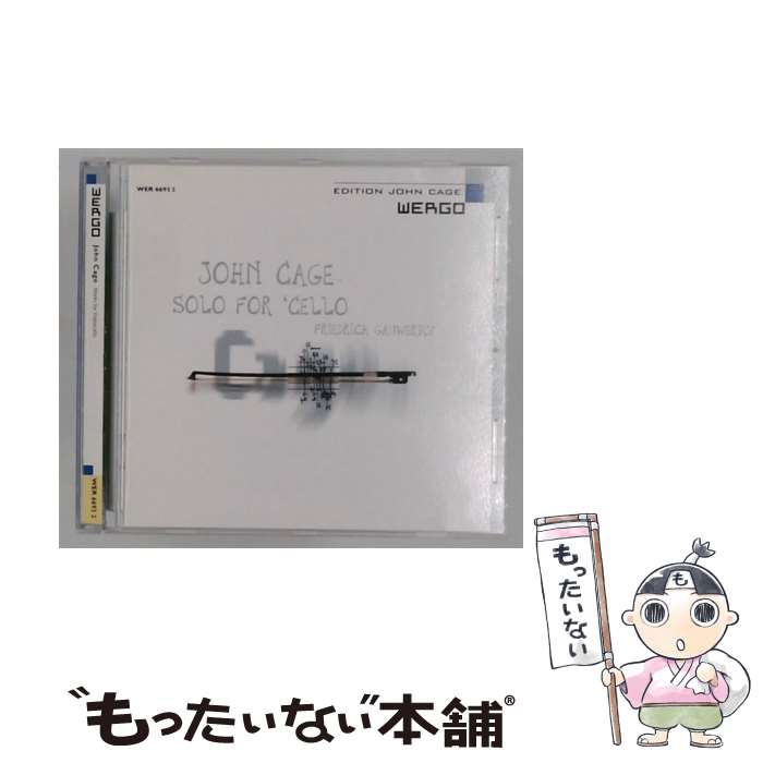  ケージ、ジョン 1912-1992 / チェロのための作品集 ガウヴェルキ vc / New England Conservatory Orchestra, Friedrich Gauwerky / Wergo Germany 