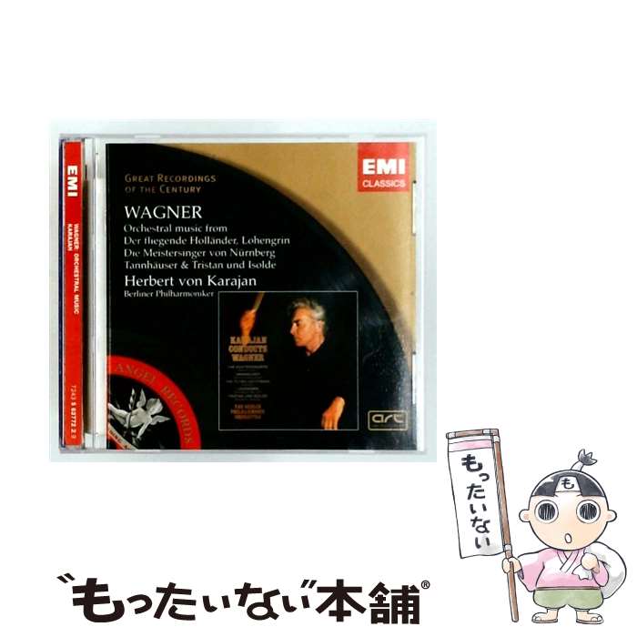 【中古】 WAGER：ORCHESTRAL MUSIC ヘルベルト・フォン・カラヤン / Wagner ワーグナー / 株式会社ワーナーミュージック・ジャパン [CD]【メール便送料無料】【最短翌日配達対応】 comicset-12499897 もったいない本舗 楽天市場店 パッケージ画像