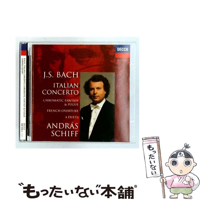 Bach, Johann Sebastian バッハ / イタリア協奏曲、ほか シフ p 輸入盤 / Andras Schiff / Universal 
