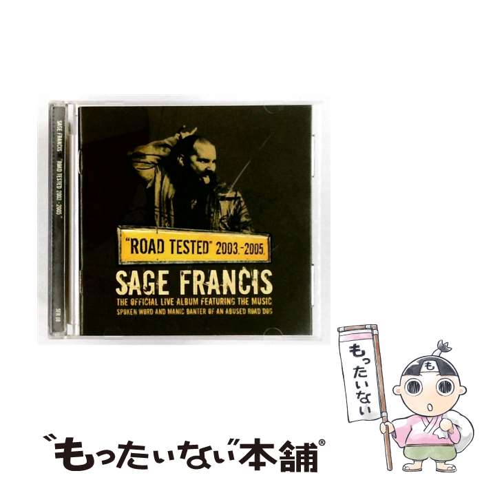 Artist Name: A - 【中古】 Sage Francis / Road Tested / Sage Francis / Strangefamousrecords [CD]【メール便送料無料】【最短翌日配達対応】