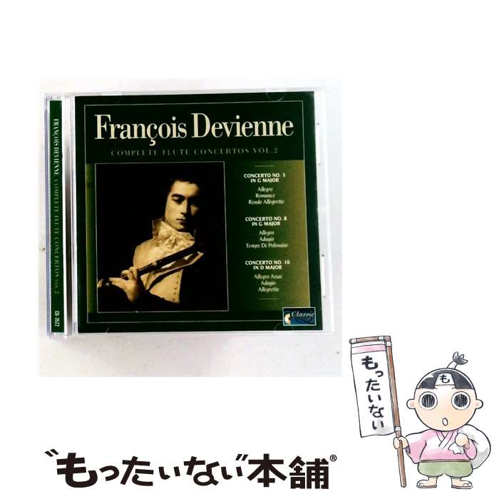  Vol． 2－Complete Flute Concertos FrancoiDevienne / F. Devienne / Classic Options 