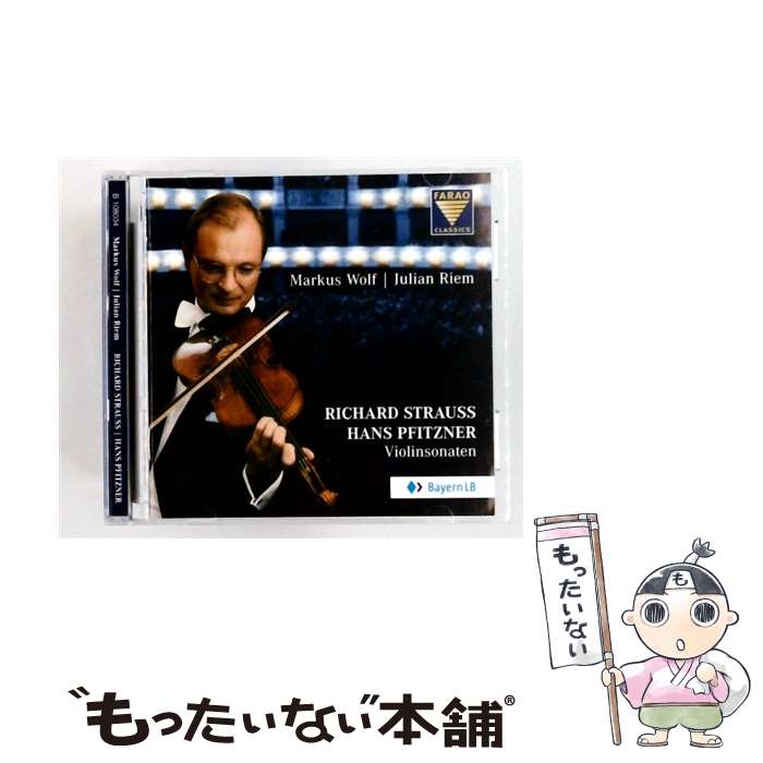  プフィッツナー 1869-1949 / Violin Sonata: M.wolf Vn Riem P +r.strauss: Violin Sonata / Strauss / Pfitzner / Wolf / Riem / Farao Records 